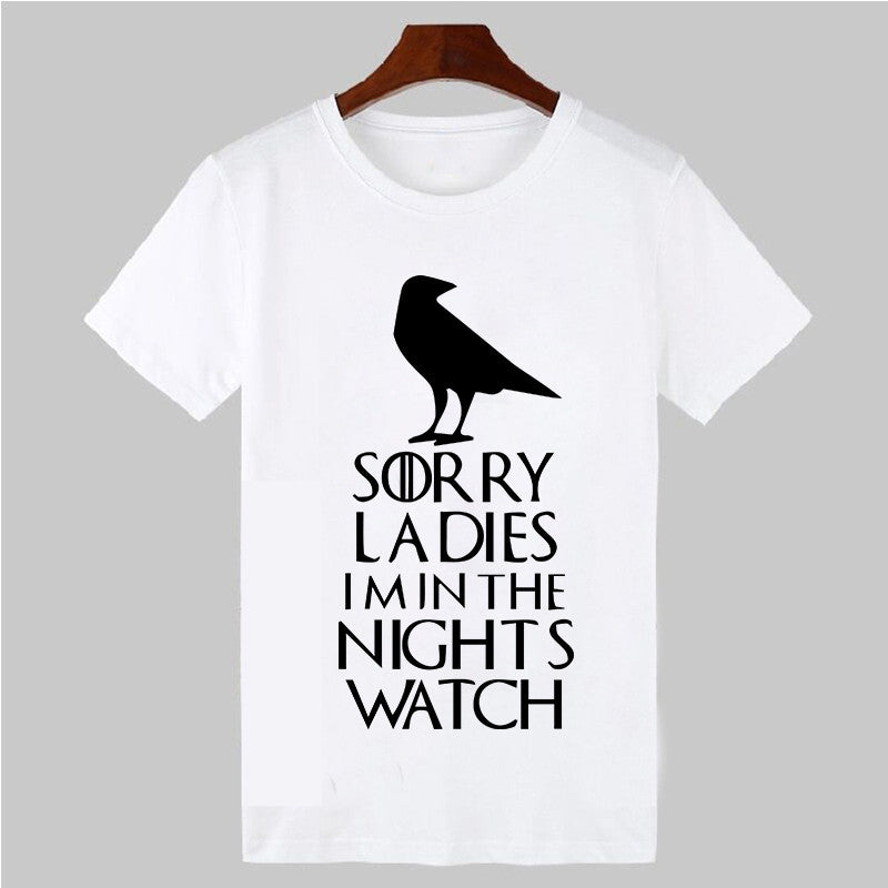 Game Of Thrones Sorry Ladies I'm In The Night's Watch Tshirt - TshirtNow.net - 3