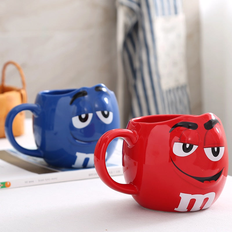 Creative And Stylish All New Beans Expression Ceramic Coffee/Tea Mugs