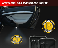 Thumbnail for 2 MLB PITTSBURGH PIRATES WIRELESS LED CAR DOOR PROJECTORS