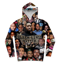 Thumbnail for Black Lives Matter - 3D Sublimation Collage Printing Hoodie