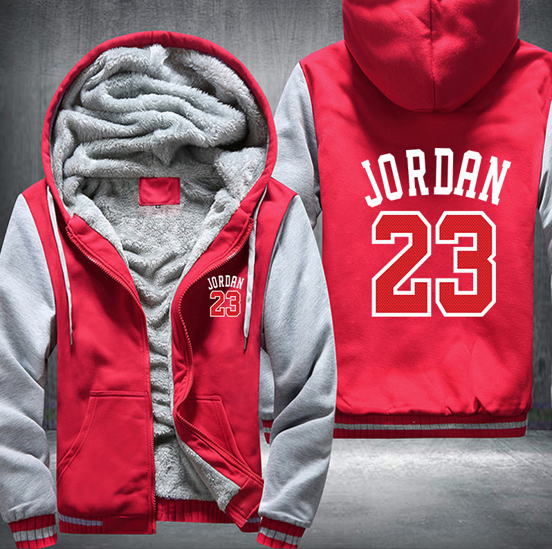 Michael Jordan 23 Thick Fleece Jacket