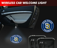 Thumbnail for 2 MLB SAN DIEGO PADRES WIRELESS LED CAR DOOR PROJECTORS