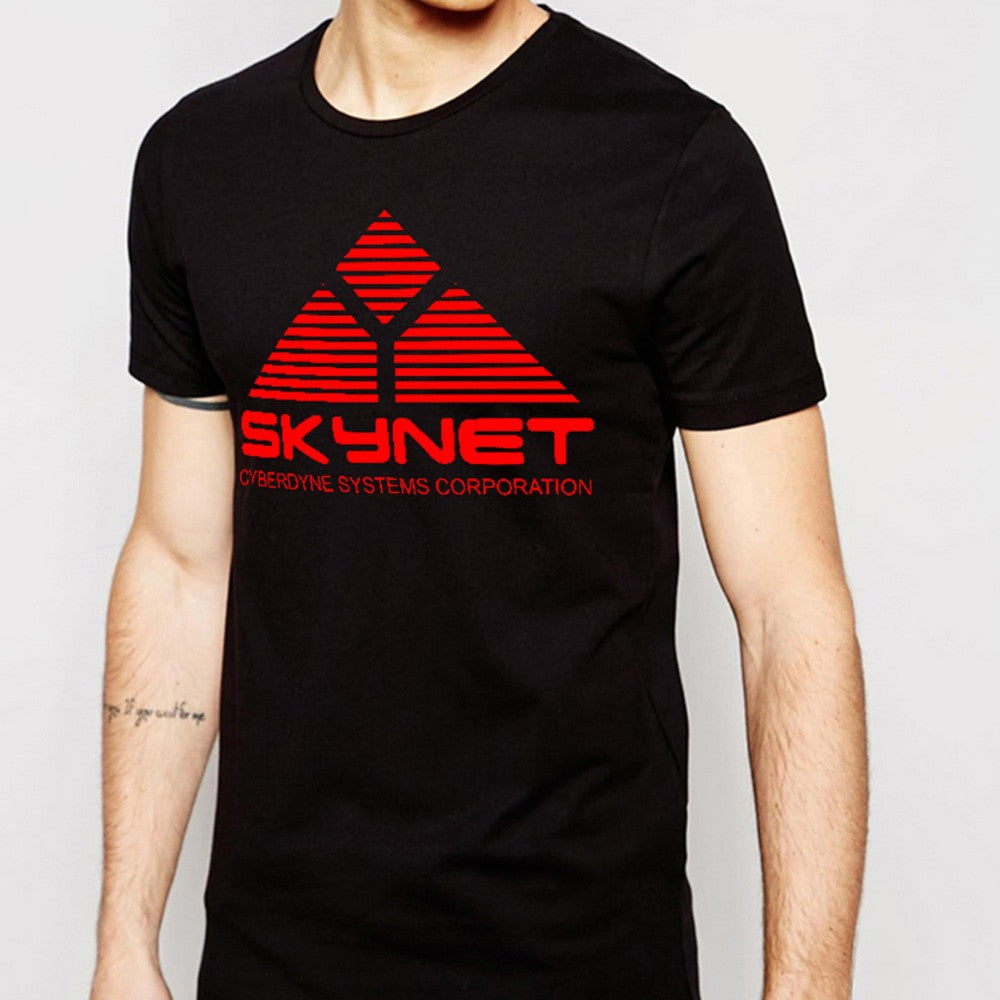 Terminator Skynet Cyberdyne Systems Logo Tshirts - TshirtNow.net - 3