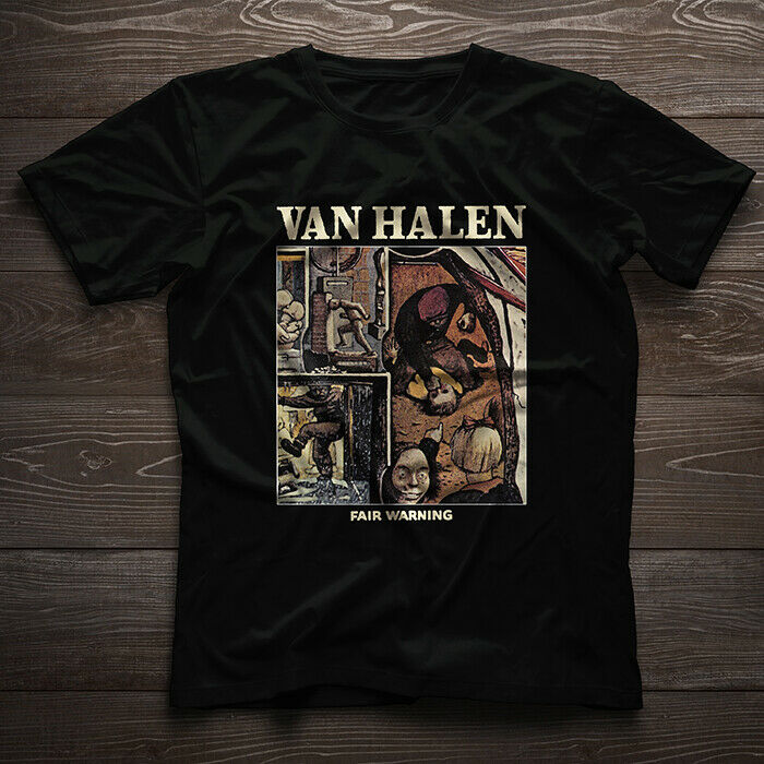 Van Halen Fair Warning Digital Imprint Tshirt