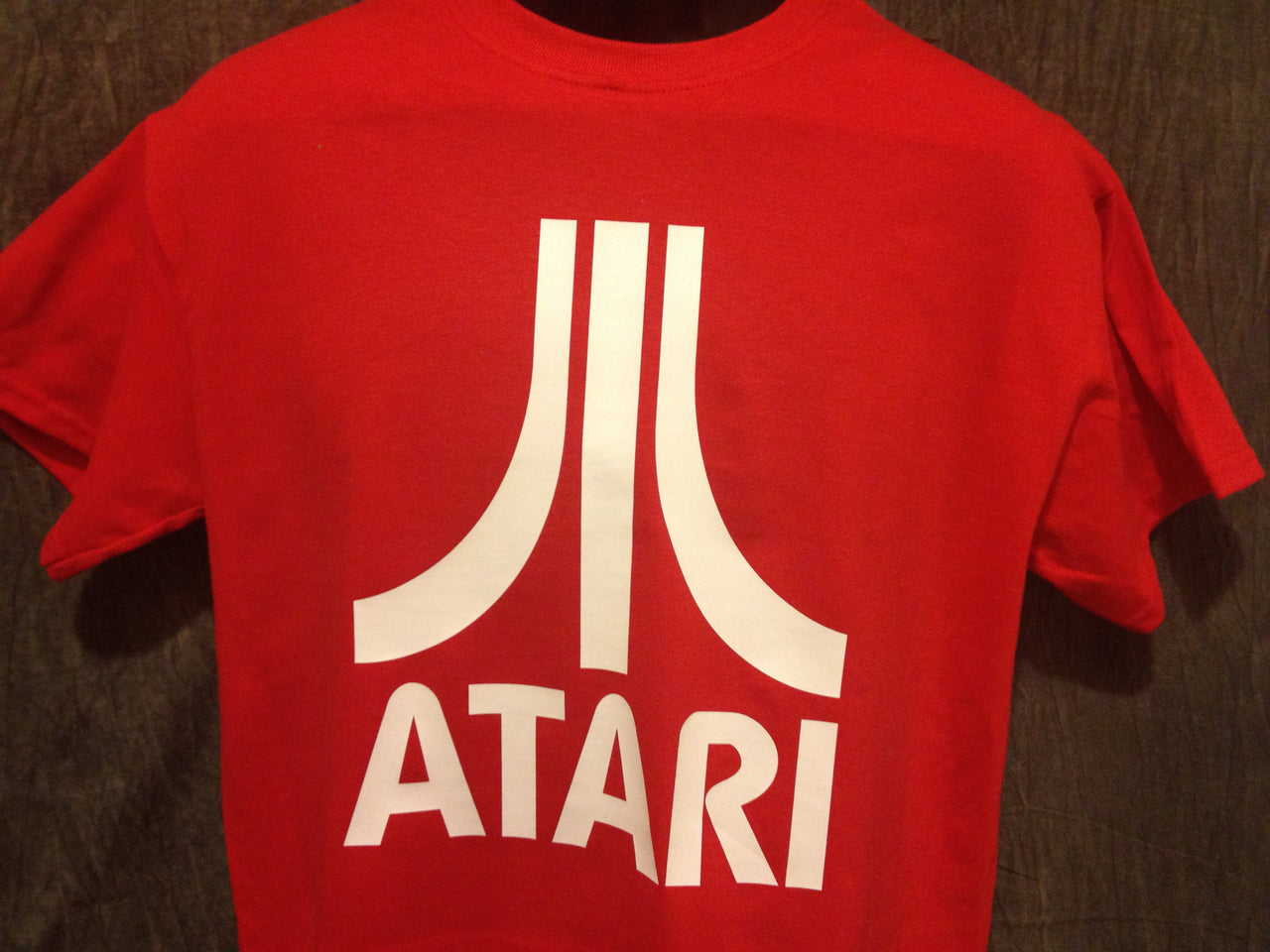 Atari Logo Tshirt: Red With White Print - TshirtNow.net - 4