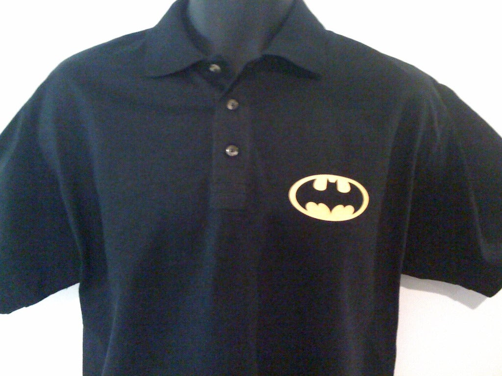 Batman Classic Logo Knit Polo - TshirtNow.net - 2