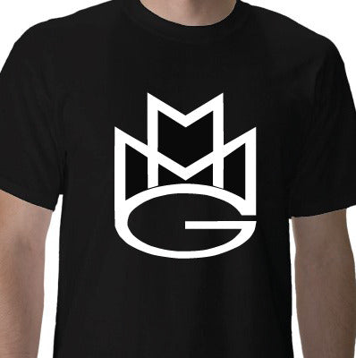 Maybach Music Group Tshirt: Black with White Print - TshirtNow.net - 1