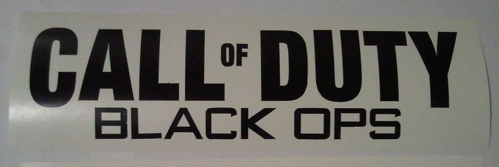 Call of Duty Black Ops Vinyl Decal 2 Packsale Price - TshirtNow.net - 1