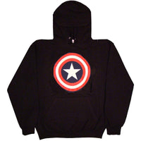 Thumbnail for Captain America Shield Logo Hoodie Hoody Sweatshirt - TshirtNow.net - 1