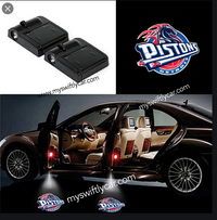 Thumbnail for 2 NBA DETROIT PISTONS  WIRELESS LED CAR DOOR PROJECTORS