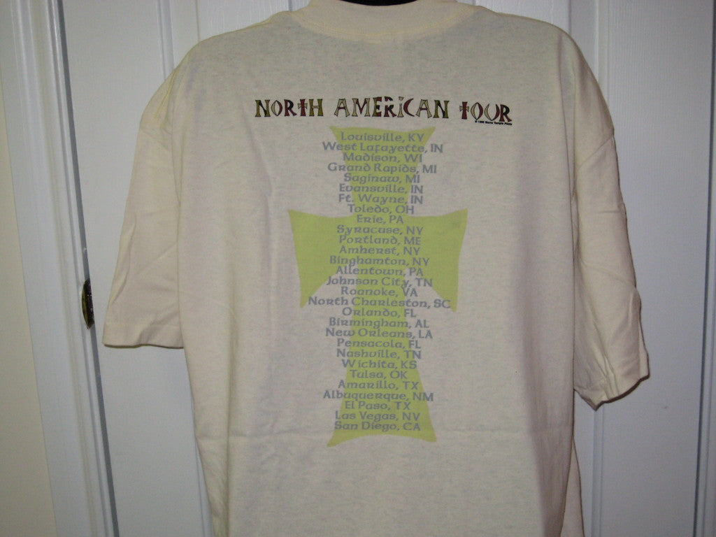 Stone Temple Pilots Classic Tour Adult Natural Size XL Extra Large Tshirt - TshirtNow.net - 4