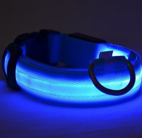 LED GLOW DOG COLLARS