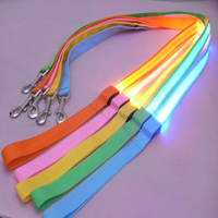 Thumbnail for Nylon Led Dog Leash Night Safety Light - 6 Colors 47 Inches Long