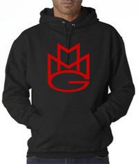 Thumbnail for Maybach Music Hoodie:Black With Red Print - TshirtNow.net - 1