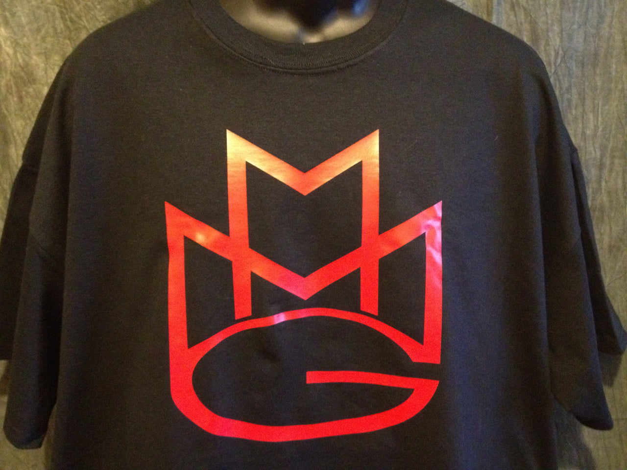 Maybach Music Group Tshirt:Black with Red Print - TshirtNow.net - 2