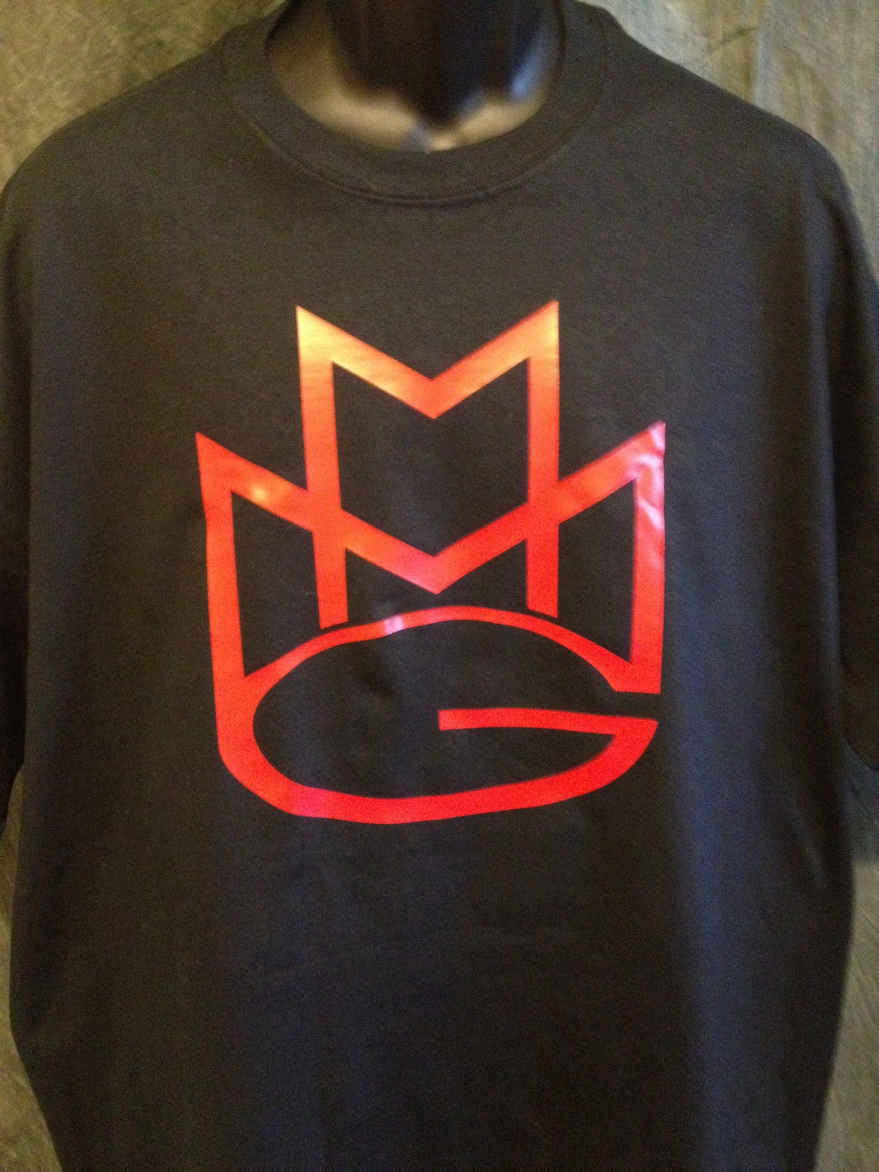 Maybach Music Group Tshirt:Black with Red Print - TshirtNow.net - 3