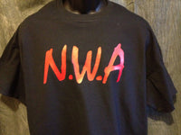Thumbnail for N.W.A Tshirt:Black With Red Print - TshirtNow.net - 2