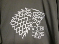 Thumbnail for Game Of Thrones House Stark Winter Is Coming Grey Tshirt - TshirtNow.net - 2