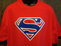 Thumbnail for Superman Logo Variant Red Alternate-Color Superman Logo Tshirt - TshirtNow.net - 3