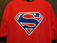 Thumbnail for Superman Logo Variant Red Alternate-Color Superman Logo Tshirt - TshirtNow.net - 1