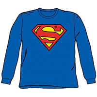 Thumbnail for Superman Logo Longsleeve Tshirt - TshirtNow.net