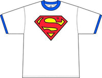Thumbnail for Superman Classic Logo on Blue Ringer Tshirt - TshirtNow.net - 1