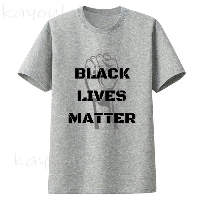 Black Lives Matter - Activist Movement Cotton Knitted Casual Unisex T-Shirt