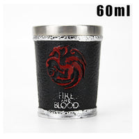 Thumbnail for Antique Game of Thrones, Might and Magic Goblet Stainless Steel Resin Mugs