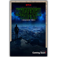 Thumbnail for Stranger Things TV Movie Poster Silk Art Print Poster
