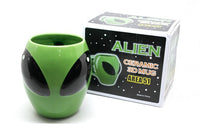 Thumbnail for Outer-Space Alien Shape Glazed Ceramic Coffee/Tea/Milk Mugs