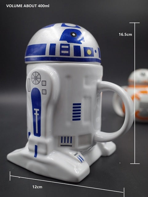 Retro Star Wars 3D Ceramic Coffee/Tea Mugs