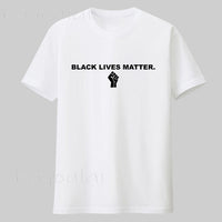Thumbnail for Black Lives Matter - Activist Movement Cotton Knitted Casual Unisex T-Shirt