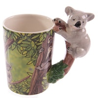Thumbnail for Hand Painted and Sculpted Animal Pattern Ceramic Mark Water/Coffee/Tea Cup Ideal for Office Decorative Purpose.