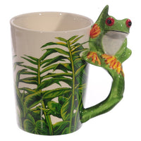 Thumbnail for Hand Painted and Sculpted Animal Pattern Ceramic Mark Water/Coffee/Tea Cup Ideal for Office Decorative Purpose.