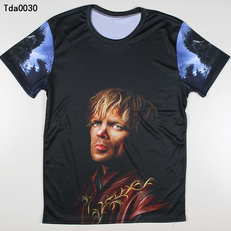 Game Of Thrones Tyrion Lannister Face 3D Print Tshirt - TshirtNow.net