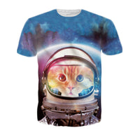 Thumbnail for 3D Allover Graphic Print Cat Tshirts - TshirtNow.net - 26