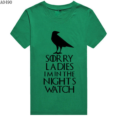 Game Of Thrones Sorry Ladies I'm In The Night's Watch Tshirt - TshirtNow.net - 11