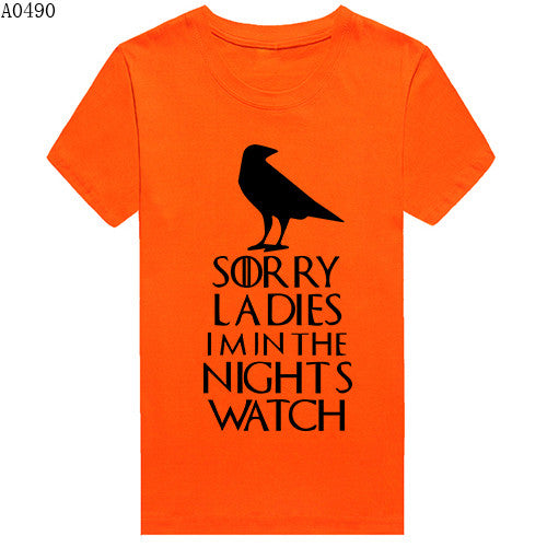 Game Of Thrones Sorry Ladies I'm In The Night's Watch Tshirt - TshirtNow.net - 6