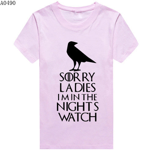 Game Of Thrones Sorry Ladies I'm In The Night's Watch Tshirt - TshirtNow.net - 5