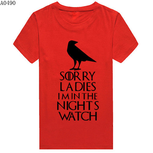 Game Of Thrones Sorry Ladies I'm In The Night's Watch Tshirt - TshirtNow.net - 9