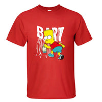 Thumbnail for The Simpsons Bart Simpson Spray Paint Tagging Tshirt - TshirtNow.net - 6