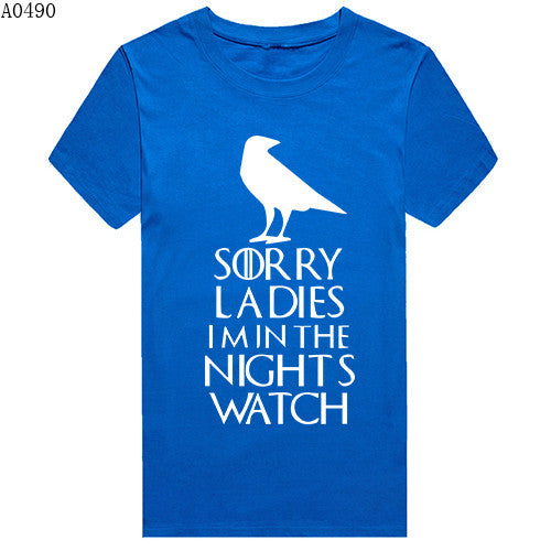Game Of Thrones Sorry Ladies I'm In The Night's Watch Tshirt - TshirtNow.net - 15