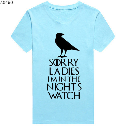 Game Of Thrones Sorry Ladies I'm In The Night's Watch Tshirt - TshirtNow.net - 14