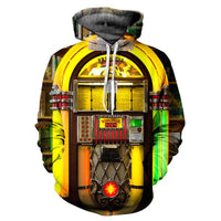 Thumbnail for Jukebox Allover 3D Print Hoodie