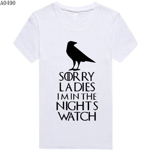 Game Of Thrones Sorry Ladies I'm In The Night's Watch Tshirt - TshirtNow.net - 4