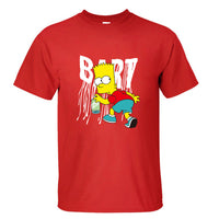 Thumbnail for The Simpsons Bart Simpson Spray Paint Tagging Tshirt - TshirtNow.net - 2